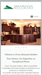 Mobile Screenshot of greenmountainbuildersswfl.com