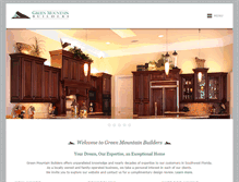 Tablet Screenshot of greenmountainbuildersswfl.com